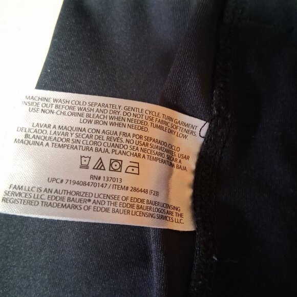 Eddie Bauer Pants Women XL Black Activewear Performance Jogger Travel Stretch - Picture 5 of 16